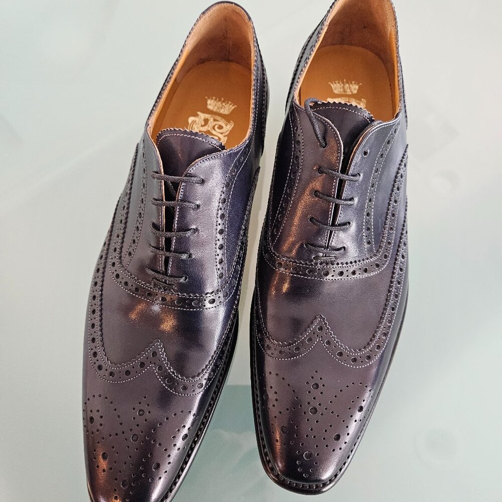 Paul Smith Collection Black Leather Oxford Brogues UK8/US9 BNIB
